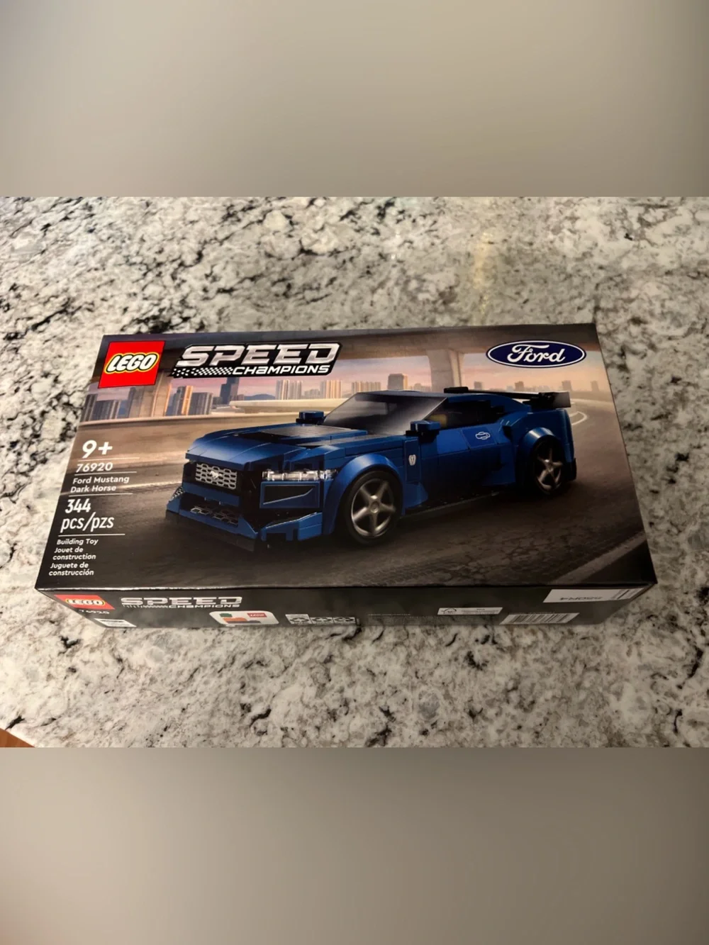 LEGO Speed Champions Ford Mustang Dark Horse Set 344 pcs Ages 9+ Boxed 76920 - Picture 3 of 5